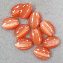 10X14 CAT'S EYE ORANGE( 10PCS/BAG)